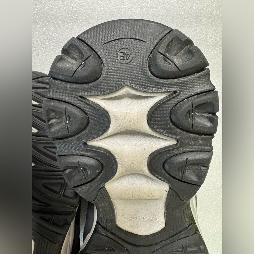 Skechers Men's Afterburn Navy and Gray Slip-On Athletic Shoes 11 Wide - Picture 13 of 16